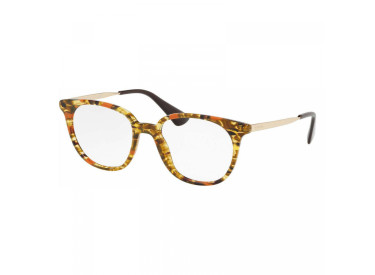 Prada PR13UV KJN1O1 Striped Brown/Orange