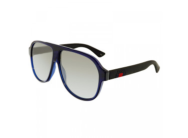 Gucci GG0009S 004 Blue/Silver