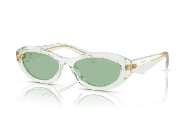 Prada PR26ZS 14R20E Transparent Mint/Green