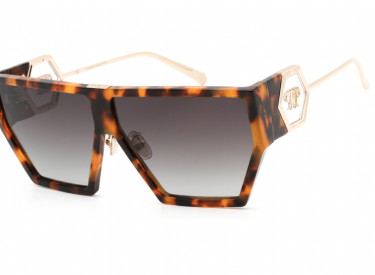 Philipp Plein SPP040M 0728 Honey/Black/Olive Havana/Grey Gradient