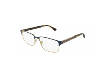 Gucci GG0383O 006 Gold Blue/Havana
