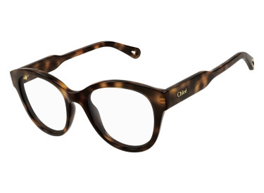 Chloe CH0163O 002 Havana 49mm