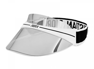 Dior CLUB1 Matte White J'aDIOR Visor