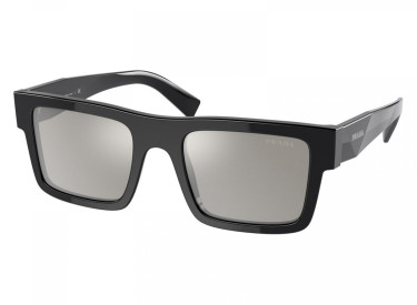 Prada PR19WS 1AB2B0 Shiny Black/Grey Mirror