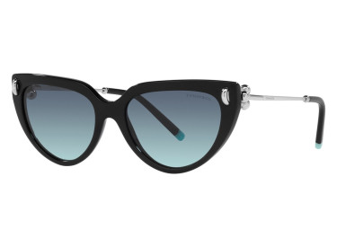 Tiffany & Co. TF4195F 80019S Black on Tiffany Blue/Azure Gradient Blue