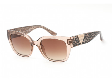 Guess GU7742 57G Shiny Beige/Brown Mirror