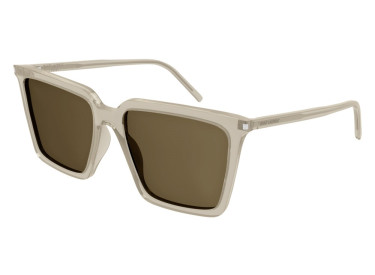 Saint Laurent SL474 005 Yellow/Brown