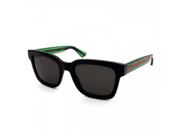 Gucci GG0001S 006 Black Green/Grey Polarized