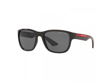 Prada PS01US 1AB5Z1 Black/Polarized Grey 55mm