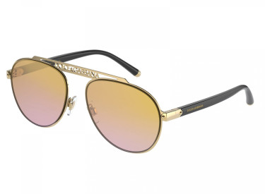 Dolce & Gabbana DG2235 02/A7 Gold/Black/Gold 57mm