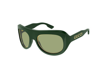 Gucci GG1108S 003 Shiny Green and Gold/Green
