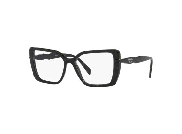Prada PR03ZV 19D1O1 Black/Yellow Marble 53mm