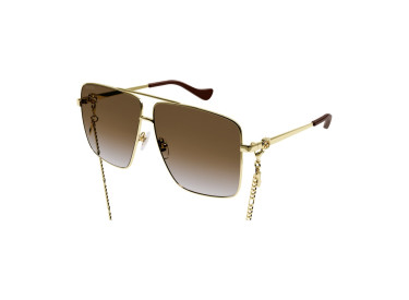 Gucci GG1087S 002 Gold/Brown