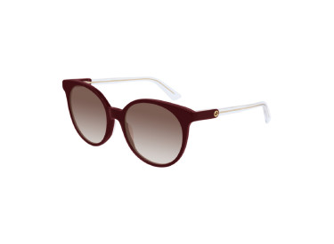 Gucci GG0488S 003 Burgundy/Brown Gradient