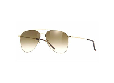 Saint Laurent SL392WIRE 001 Gold/Brown Gradient