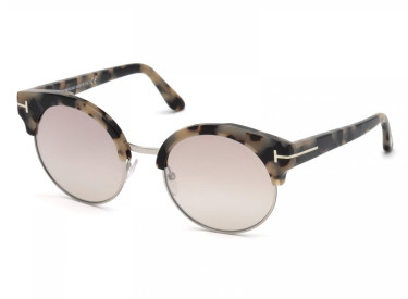 Tom Ford FT0608S 56G Havana/Brown Mirror