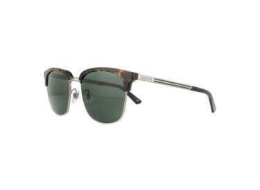Gucci GG0697S 003 Havana Ruthenium/Green
