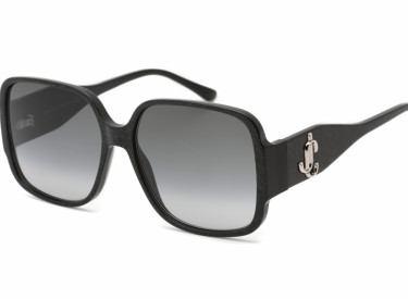 Jimmy Choo TARA/S 0DXF Glitter Black/Grey Gradient