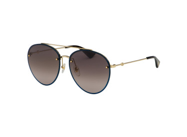 Gucci GG0351S 002 Gold/Brown Gradient