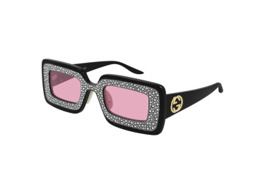 Gucci GG0974S 001 Black/Pink