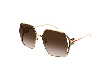 Gucci GG1322SA 002 Gold/Brown Gradient