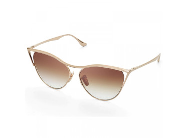 Dita REVOIR-DTS-509-59-01  White Gold / Dark Brown to Clear - AR