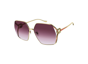Gucci GG1322SA 003 Gold/Burgundy Gradient