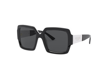 Prada PR21XS YC45S0 Black/White/Dark Grey