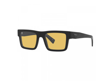Prada PR19WS 1BO0B7 Matte Black/Yellow