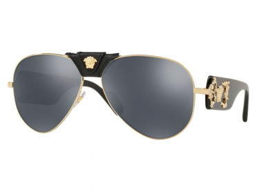 Versace VE2150Q 12526G Gold/Grey Mirror Black