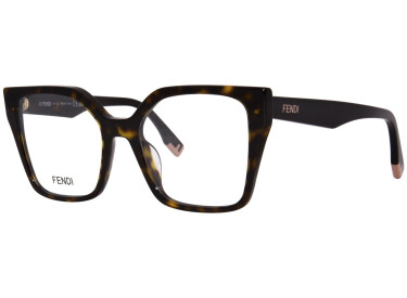 Fendi FE50002I 052 Dark Havana 54mm