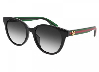 Gucci GG0702SKN 004 Black/Green/Grey