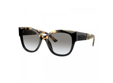 Prada PR02WS 01M0A7 Black/Medium Havana/Grey