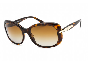 Prada PR04ZS 2AU6E1 Dark Havana /Brown Gradient