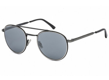 Jimmy Choo DAVE/S BSCT4  Black Silver/Silver Mirror