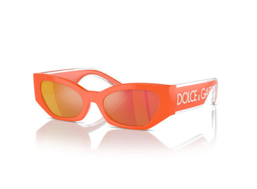 Dolce & Gabbana DX6003 33386Q Orange/Dark Violet Mirror Red
