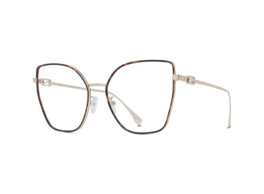 Fendi FE50012U 032 Light Gold 56mm