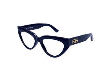 Balenciaga BB0276O 004 Blue 53mm