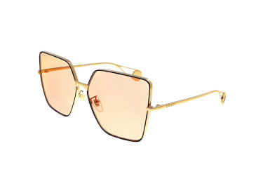 Gucci GG0436S 003 Gold Havana/Orange
