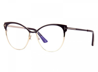 Tom Ford TF5530-B 001 Shiny Black Rose Gold