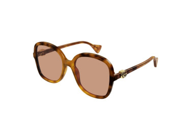 Gucci GG1178S 004 Light Havana/Orange