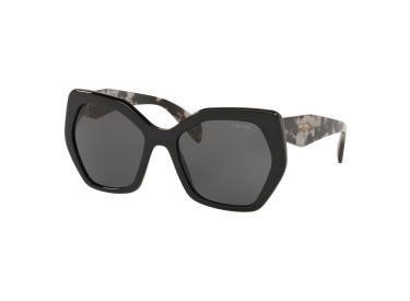 Prada PR16RS 1AB1A1 Black/Dark Grey