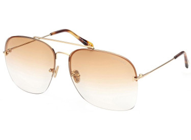 Tom Ford FT0883 30F Gold/Brown Gradient