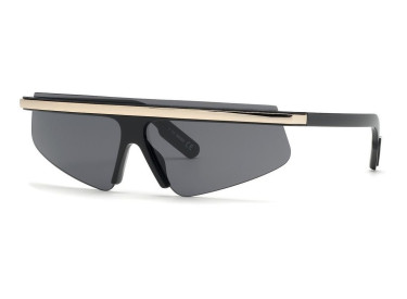 Kenzo KZ40002I 01A Shiny Black/Gold/Smoke