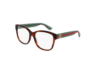 Gucci GG0038ON 002 Havana/Green 54mm
