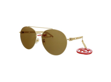 Gucci GG0725S 002 Gold/Brown
