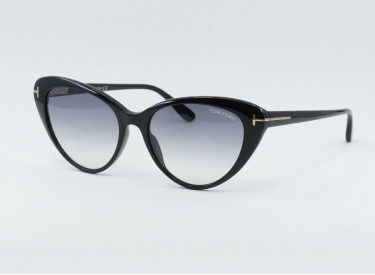 Tom Ford FT0869 01B Shiny Black/Smoke Gradient