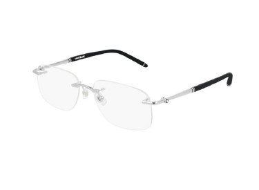 Montblanc MB0071O 002 Silver 56mm