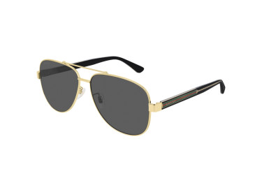 Gucci GG0528S 006 Gold/Grey