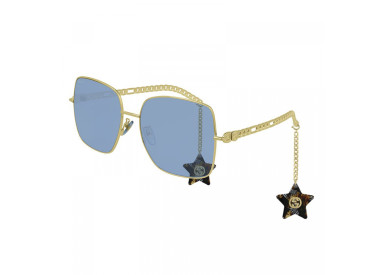 Gucci GG0724S 004 Gold/Blue